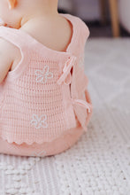 Load image into Gallery viewer, Daisy Knit Tie Set - Blush