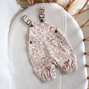 Dino Denim Overall Bundle