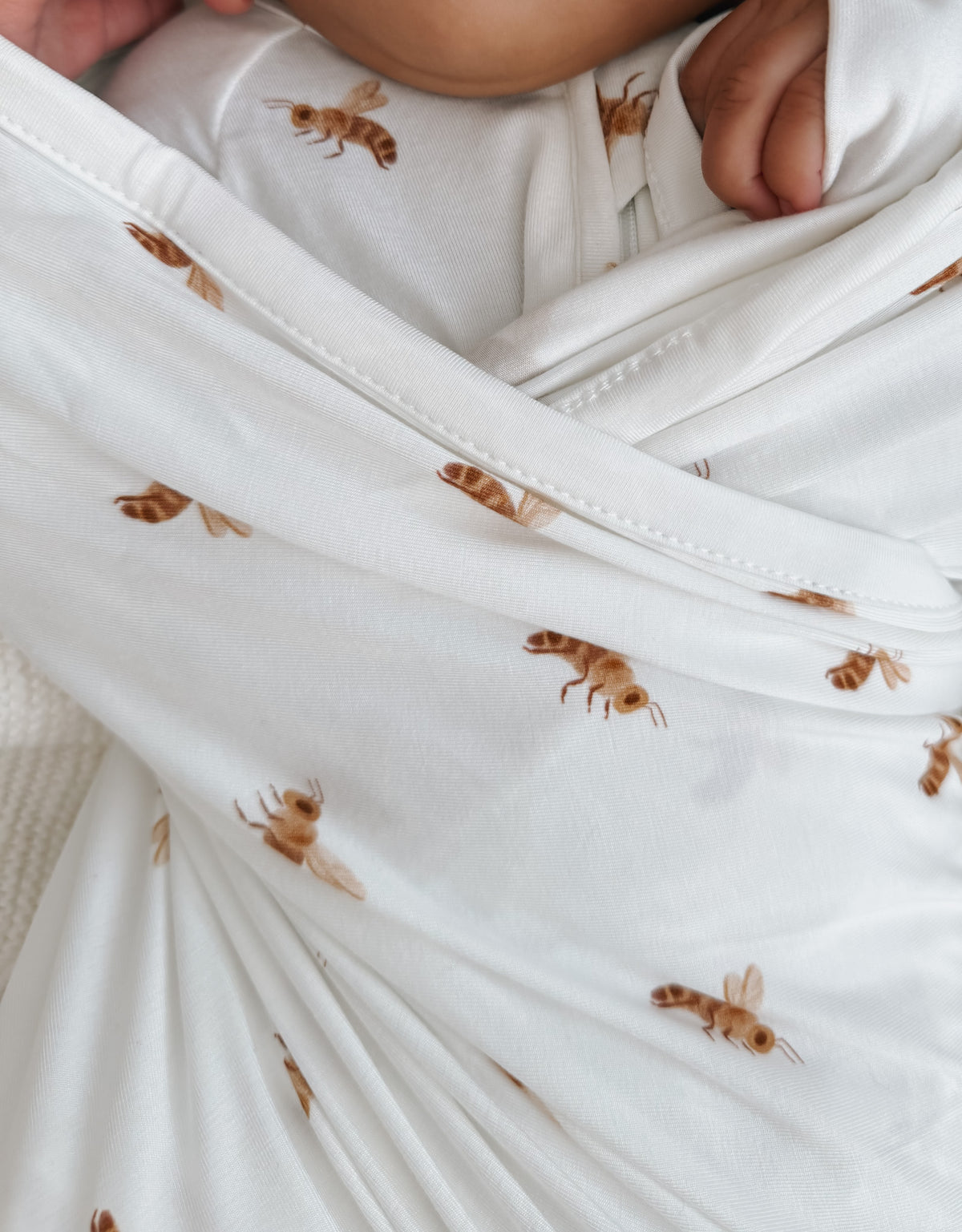 Cotton Swaddle - Honey Bee