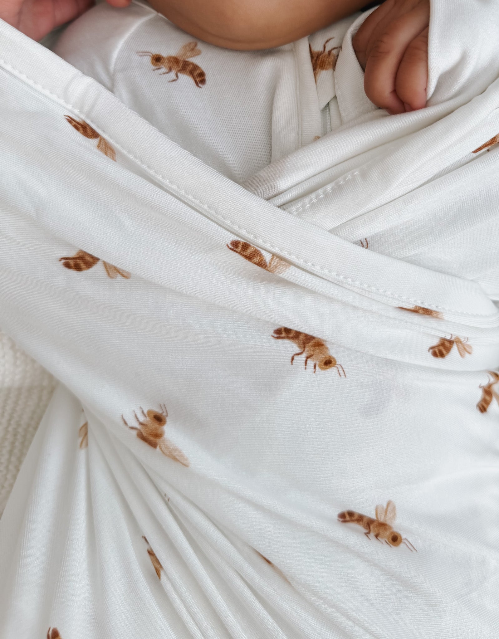 Knotted Cotton Beanie - Honey Bee