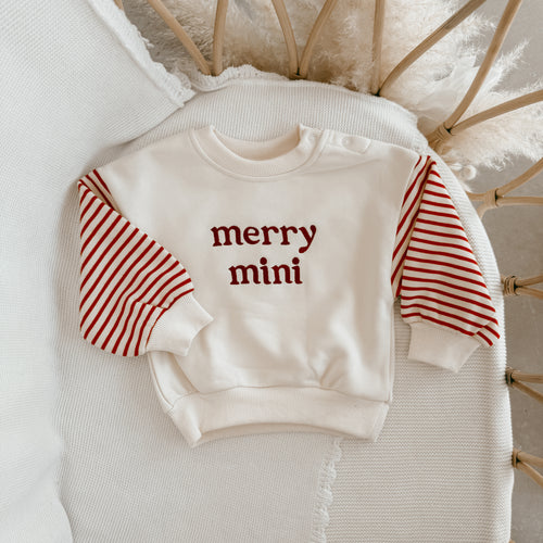 'Merry Mini' Crew Sweater - PRE ORDER - Est. Dispatch October