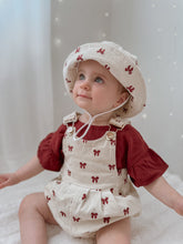 Load image into Gallery viewer, Burgundy Linen Tee - Flutter Sleeve
