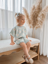 Load image into Gallery viewer, Blue Daisy Knit Set