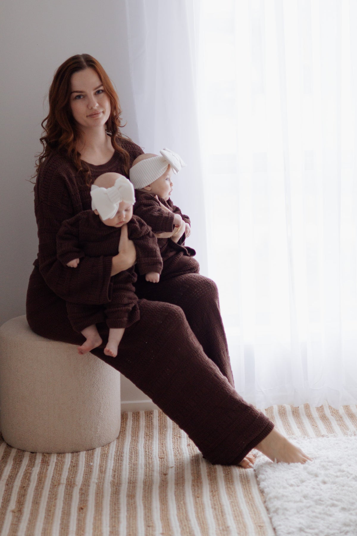 Kids Knit Set - Espresso