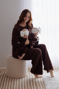 Ladies Knit Pants - Espresso