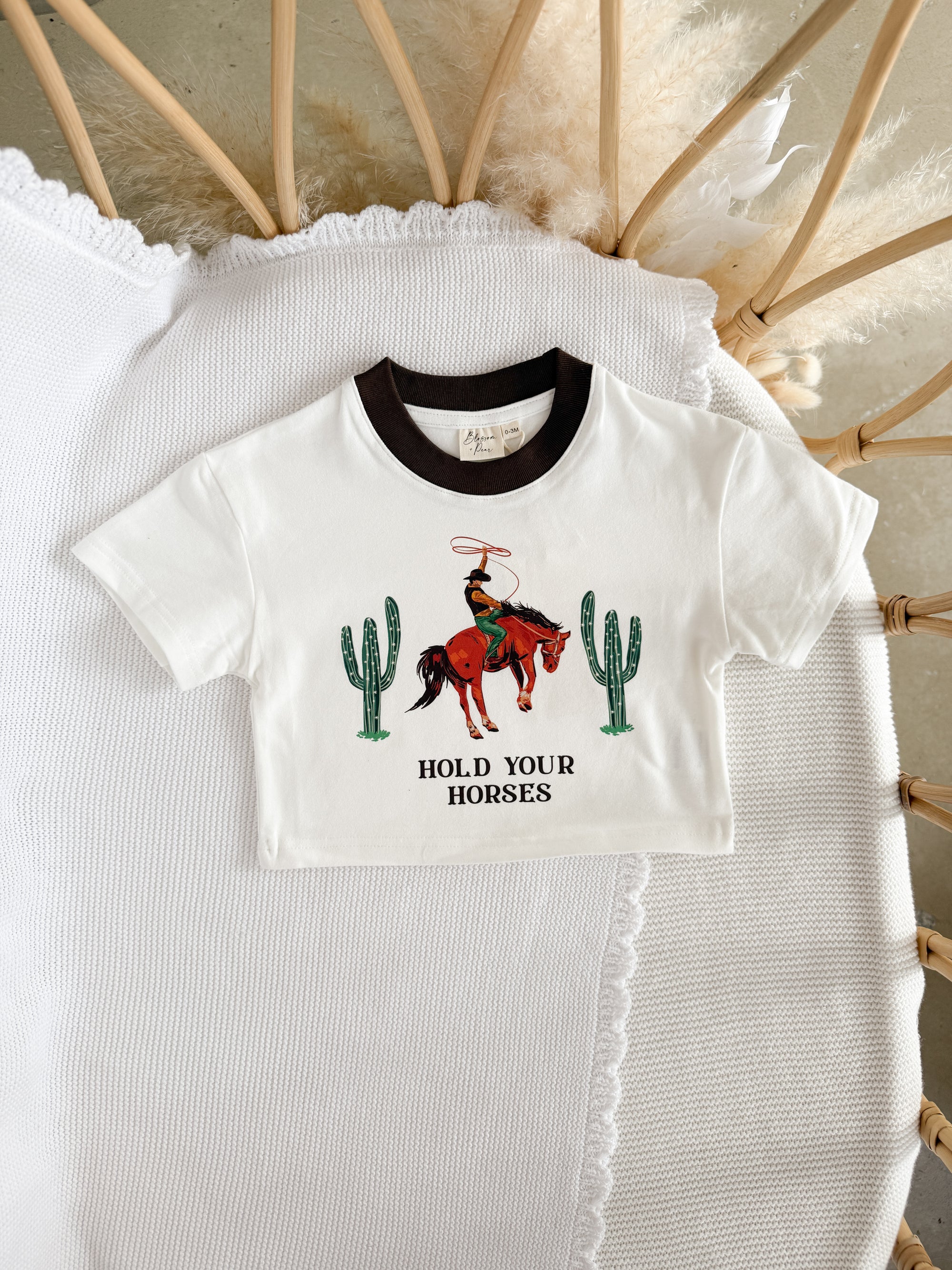 Kids 'Hold Your Horses' Slouch Tee