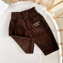 Load image into Gallery viewer, &#39;Cowboy Club&#39; Corduroy Pants - Brown