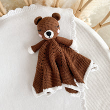 Load image into Gallery viewer, Charlie Bear - Heirloom Crochet Lovey Comforter