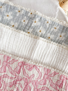 Heritage Muslin Blanket - Whimsical Wildflower