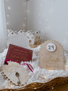 Personalised 'Sleeps Until Santa Visits' Countdown - PRE ORDER EST. DISPATCH END OF SEPTEMBER