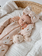 Load image into Gallery viewer, Clover (Blush) Bunny Topknot