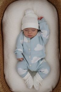 Little Dreamer - Long Sleeve Knit Romper