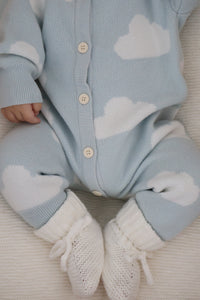 Little Dreamer - Long Sleeve Knit Romper