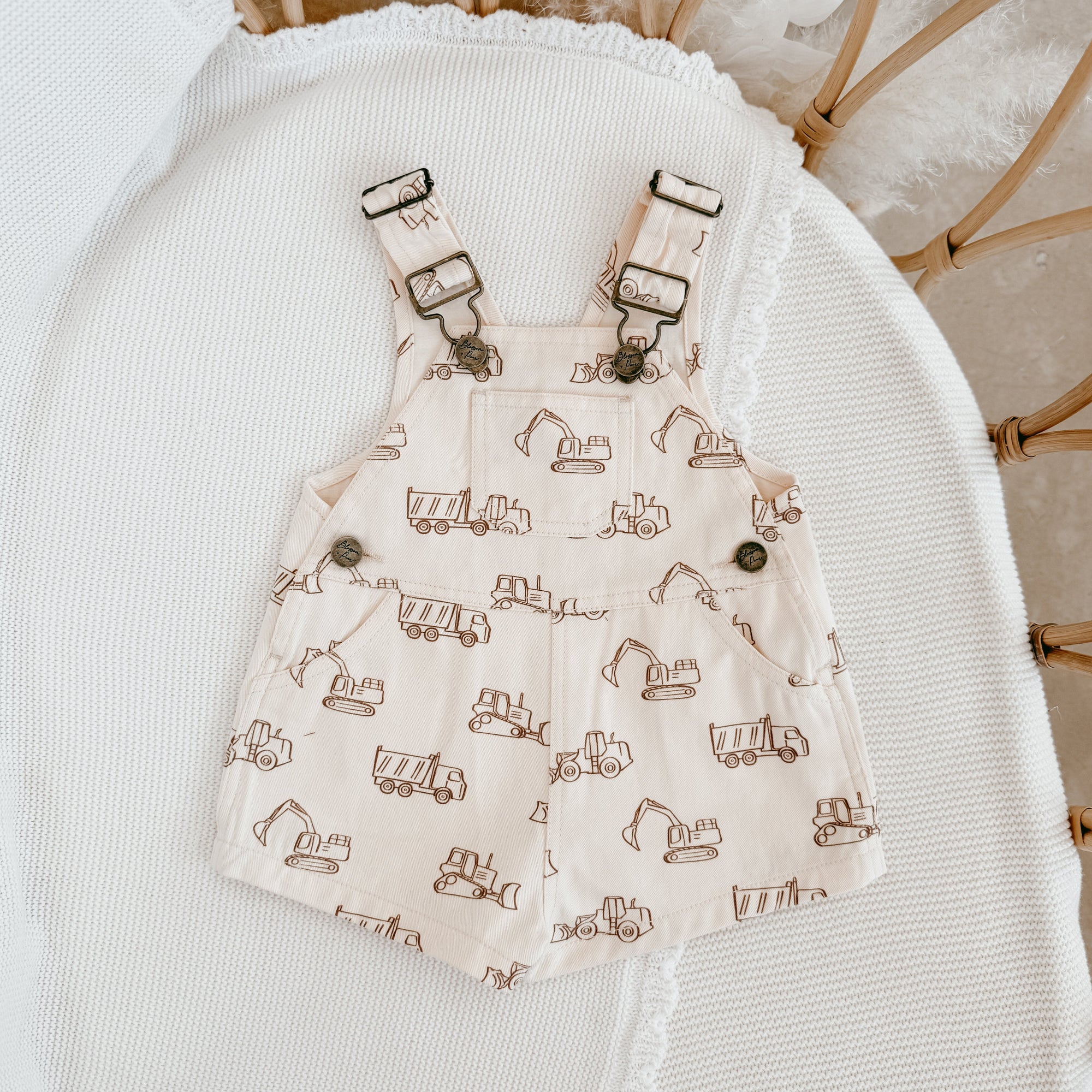 Little Digger Denim Shortalls