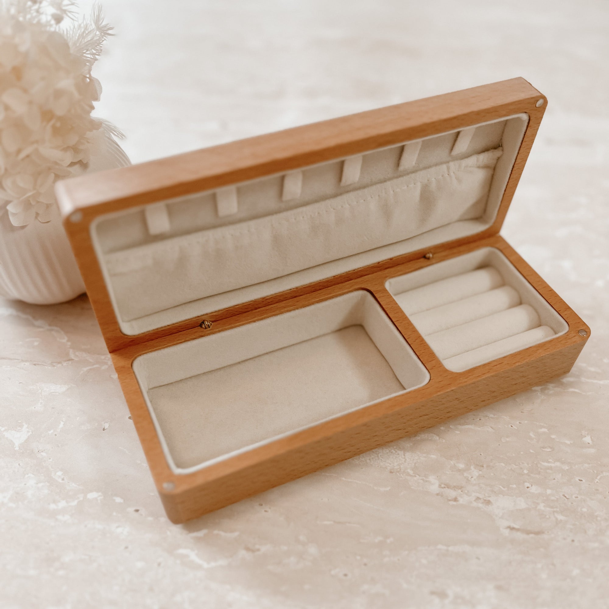 Personalised Wooden Jewellery Box