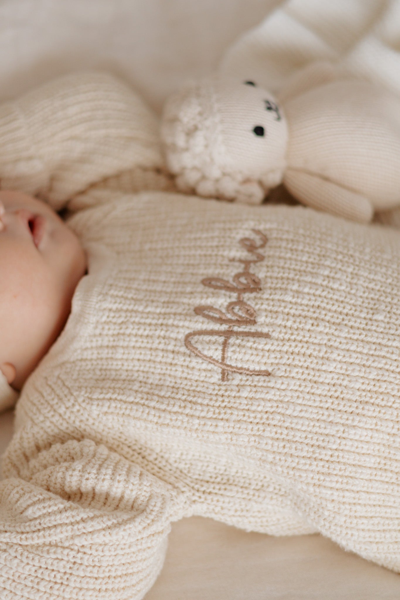 Frankie Classic Knit Romper - Honey