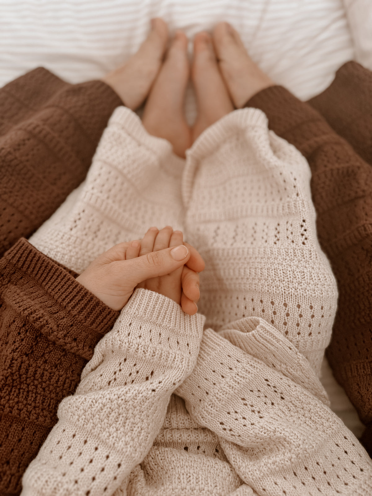 Kids Knit Set - Vanilla Latte