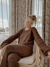 Load image into Gallery viewer, Ladies Knit Top - Espresso