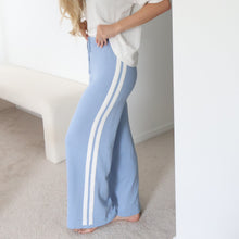 Load image into Gallery viewer, Quinn Pant - Ladies - Blue with White Stripes