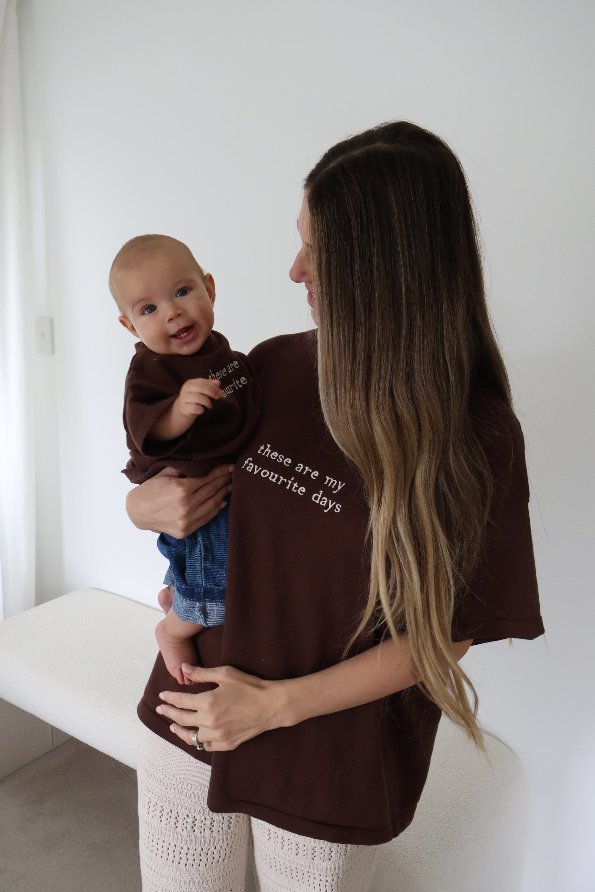 Kids 'Favourite Days' Tee - Espresso