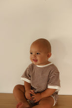 Load image into Gallery viewer, Terry Slouch Romper - Cocoa