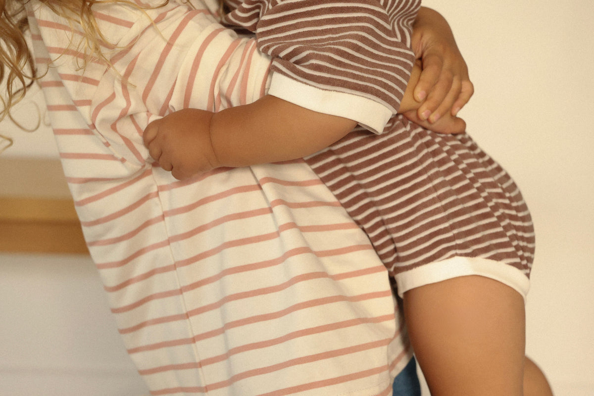 Stripe Long Sleeve - Petal