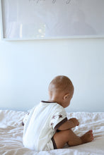 Load image into Gallery viewer, 'Howdy' Slouch Romper - Milk