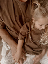 Load image into Gallery viewer, Kid&#39;s &#39;Favourite Days&#39; Oversized Tee - Chocolate