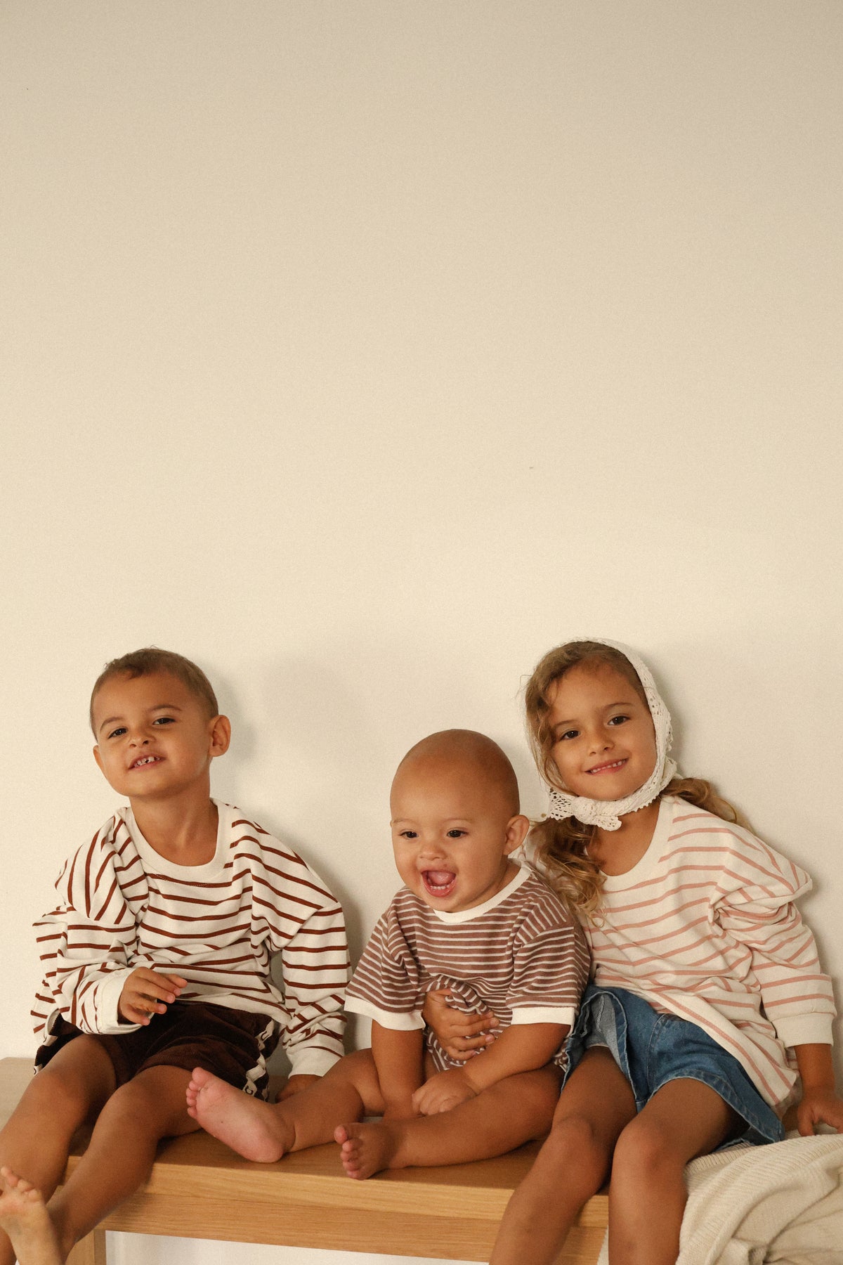 Stripe Long Sleeve - Petal