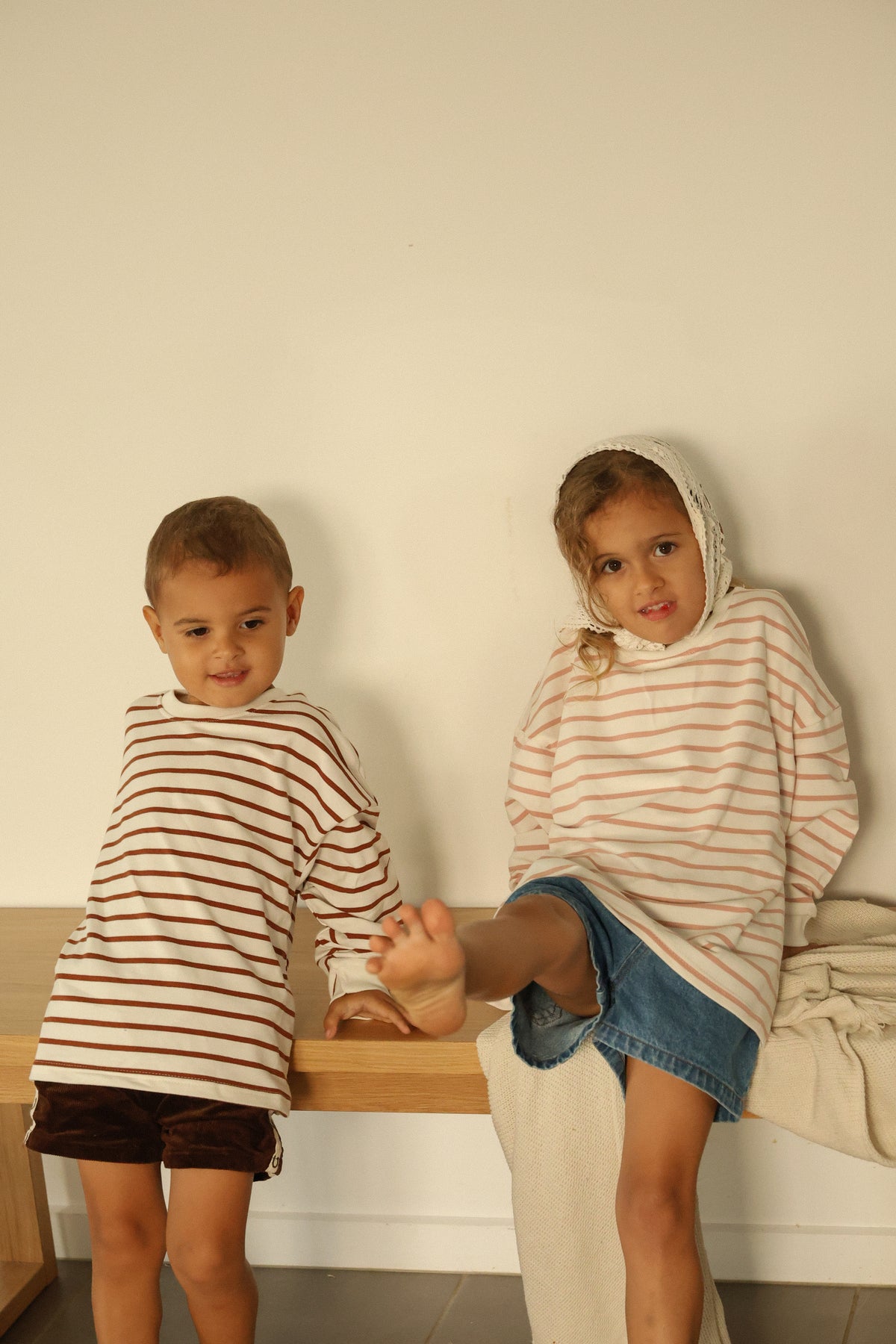 Stripe Long Sleeve - Canyon