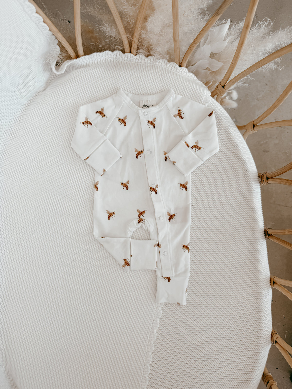 Cotton Swaddle - Honey Bee