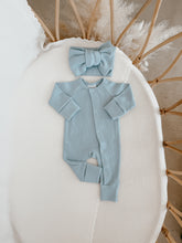Load image into Gallery viewer, Cotton Growsuit - Baby Blue