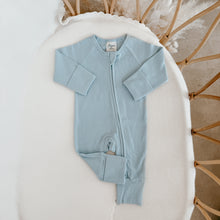 Load image into Gallery viewer, Cotton Growsuit - Baby Blue