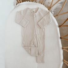 Load image into Gallery viewer, Cotton Growsuit - Vanilla Bean