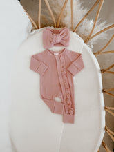 Load image into Gallery viewer, Cotton Topknot - Dusty Pink