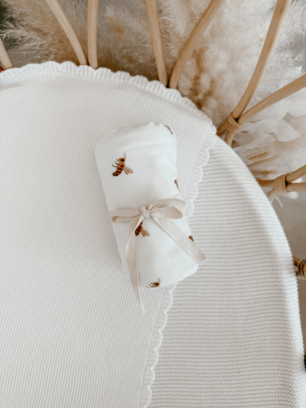 Cotton Swaddle - Honey Bee