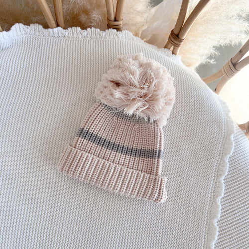 Mini Knit Beanie - Dune