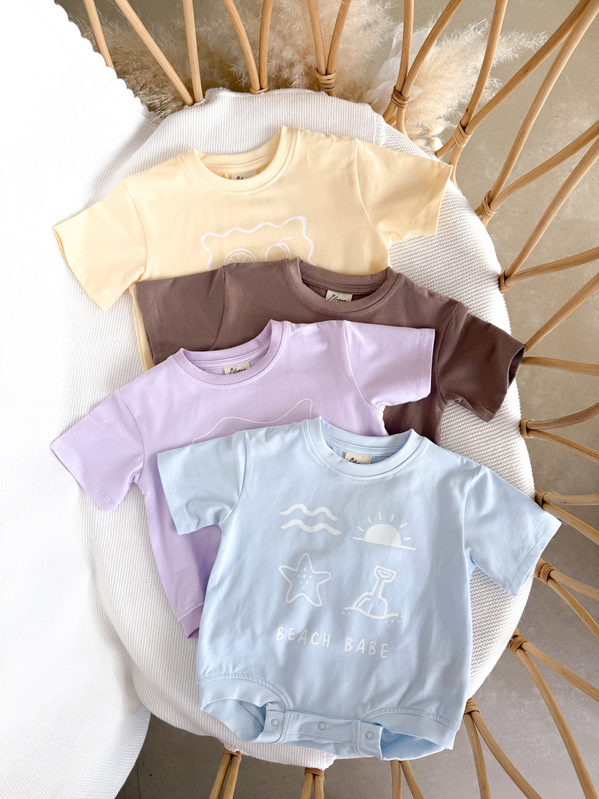 Chocolate 'Summer Love' Oversized Slouch Romper