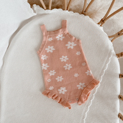 Posy Knit Playsuit