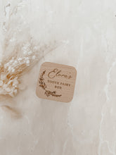 Load image into Gallery viewer, Personalised Wooden Tooth or Curl Keepsake Box