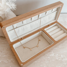 Load image into Gallery viewer, Personalised Wooden Jewellery Box