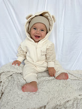 Load image into Gallery viewer, &#39;Baby Bear&#39; Hoodie Zip Romper