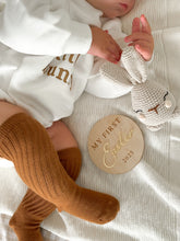 Load image into Gallery viewer, Chocolate Brown Socks (Frill or Scrunch)