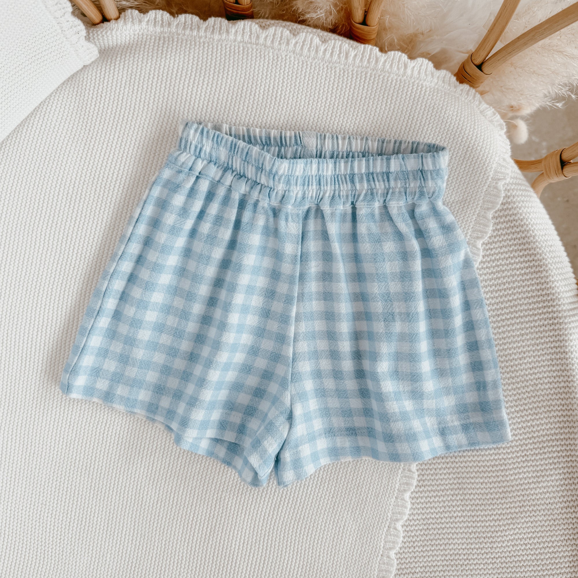 Bluebird Gingham Shorts