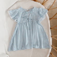 Load image into Gallery viewer, Bluebird Gingham Dress (Pre Order Est. Dispatch Mid Feb)