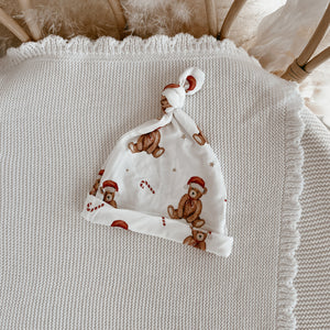 Bamboo Knotted Beanie - Theodore Bear - PRE ORDER DISPATCH OCTOBER
