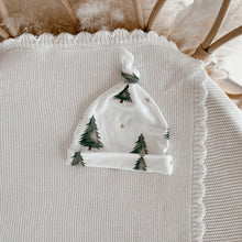 Load image into Gallery viewer, Bamboo Knotted Beanie - Christmas Trees