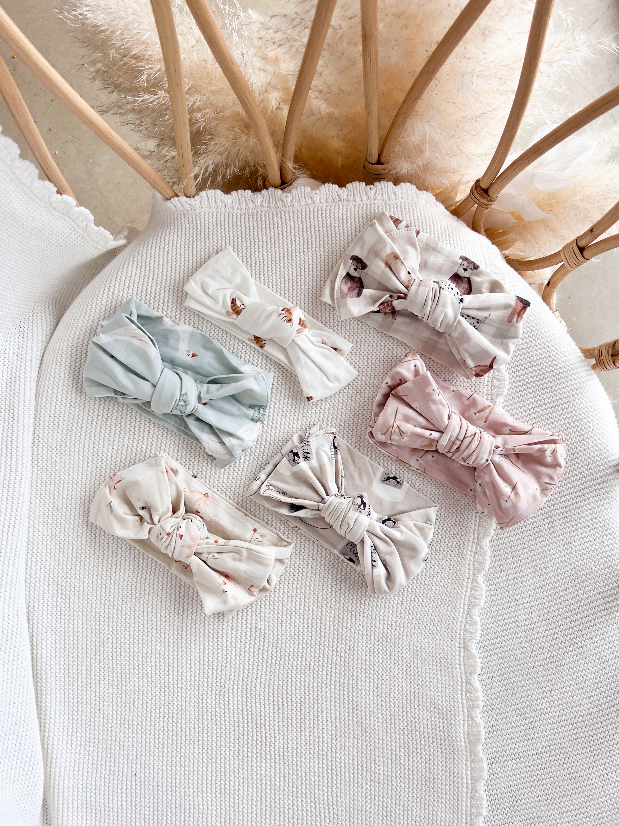 SALE Bamboo Topknot - Puppy Picnic