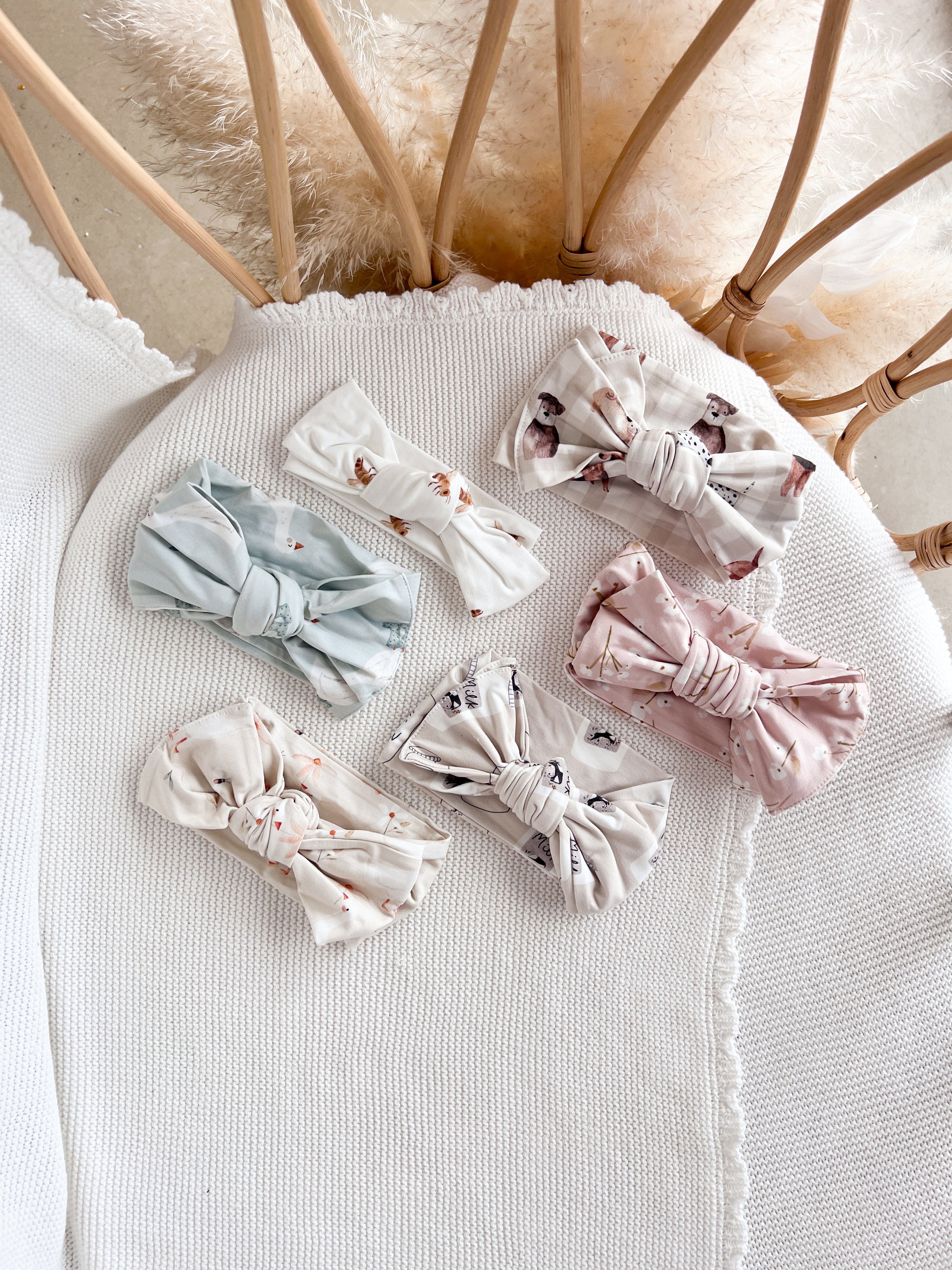 SALE Bamboo Topknot - Milk Bottle