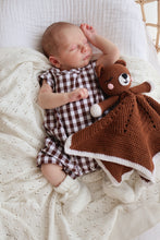 Load image into Gallery viewer, Charlie Bear - Heirloom Crochet Lovey Comforter